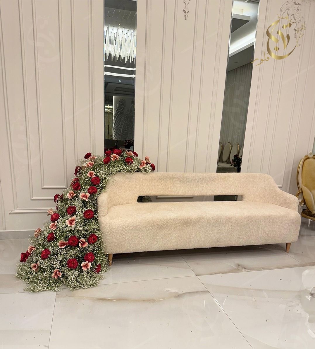 Mix Rose Gypsofia Natural White Tulip Rose Apricot Artificial Red Pink Rose