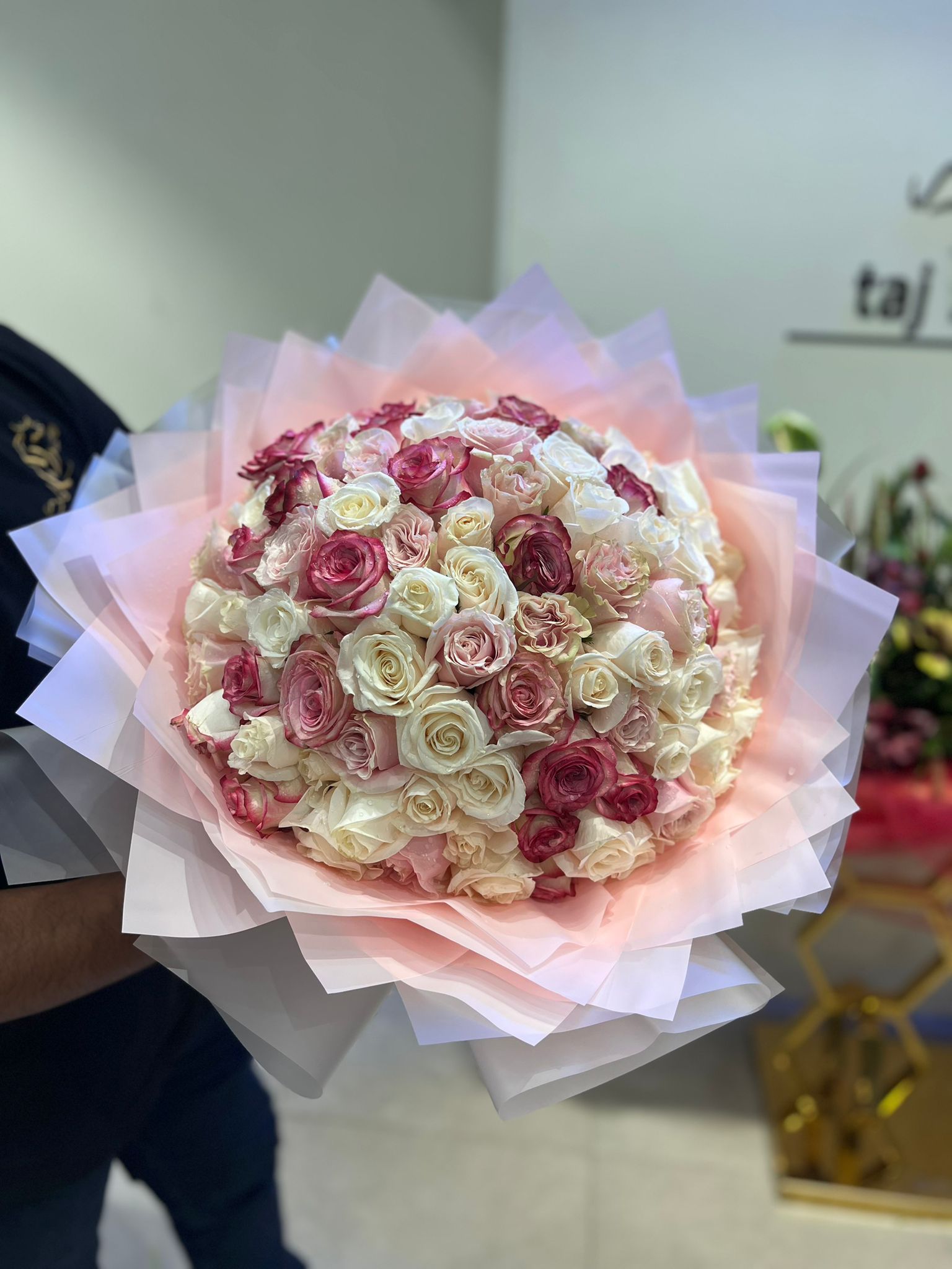 10 Pieces of Violet Pink Wrapping Papers